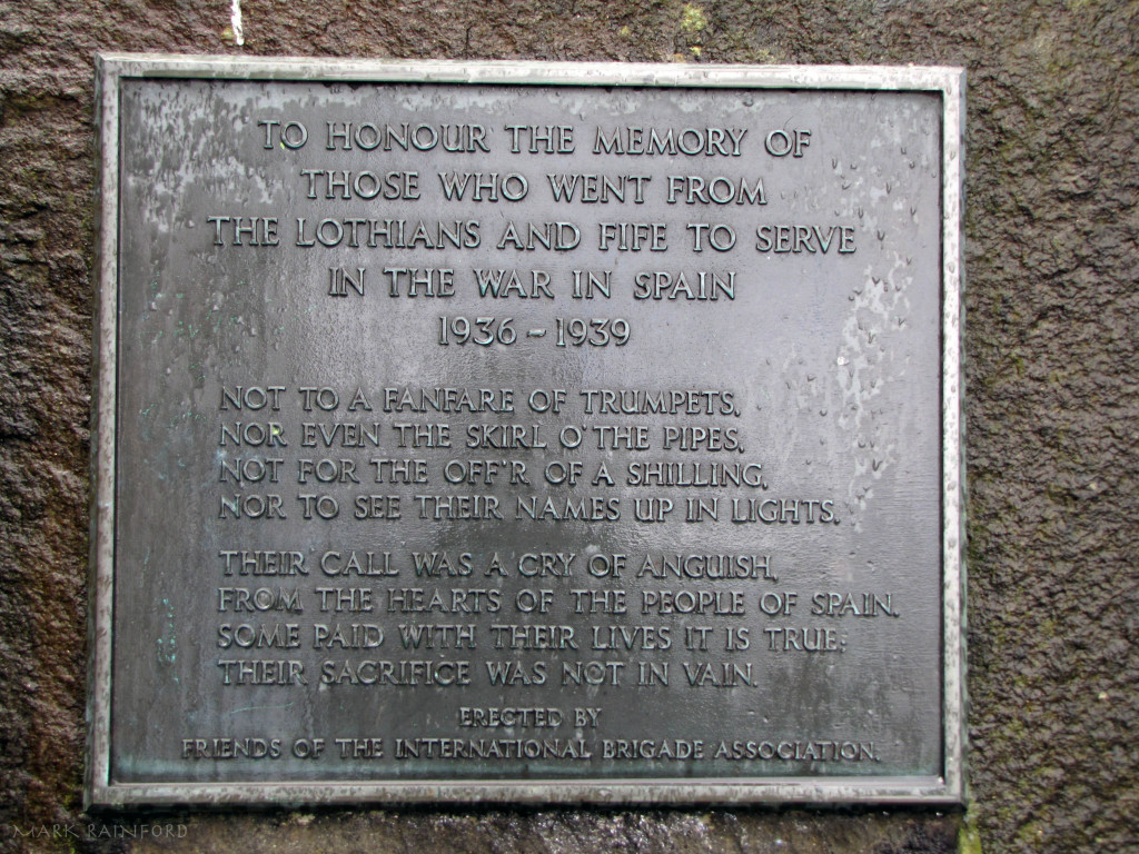 Spanish Civil War Memorial - Eye On Edinburgh